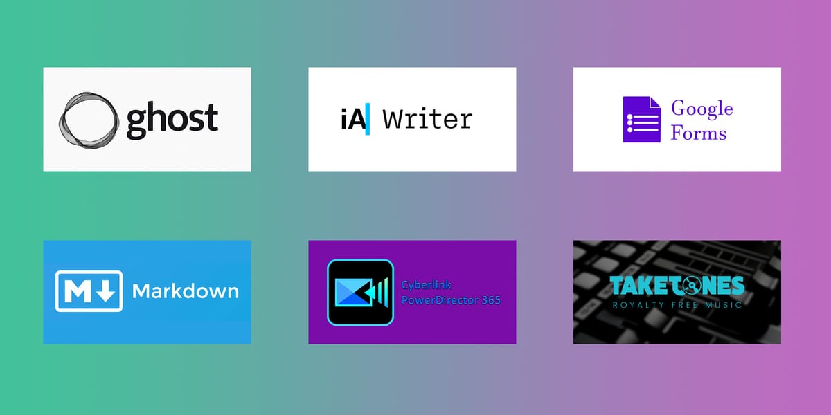 Tools we're using